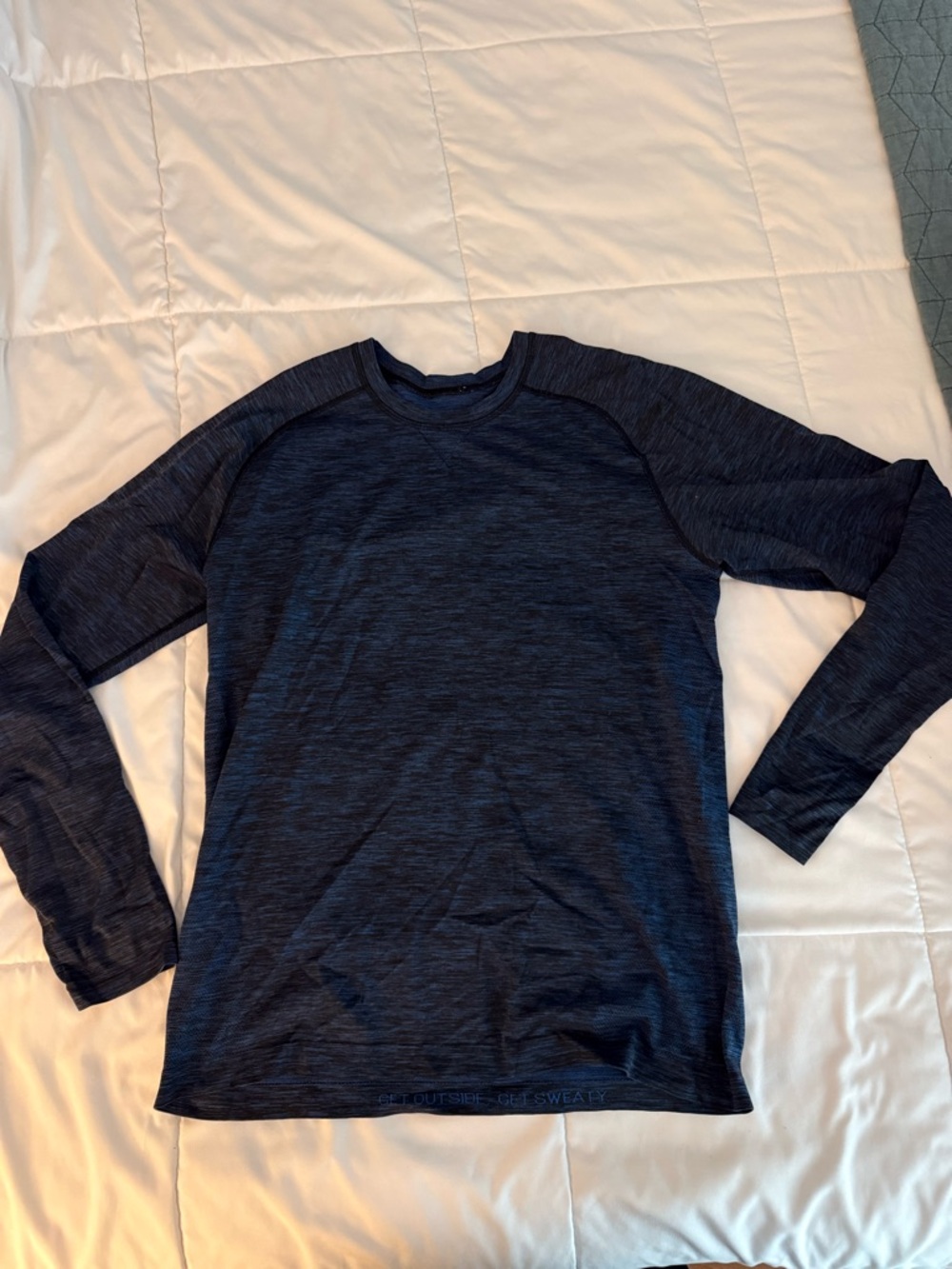 Heathered Navy Lululemon Metal Vent (Medium)